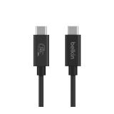 Belkin - INZ004BT2MBK cable USB USB4 Gen 2x2 2 m USB C Negro