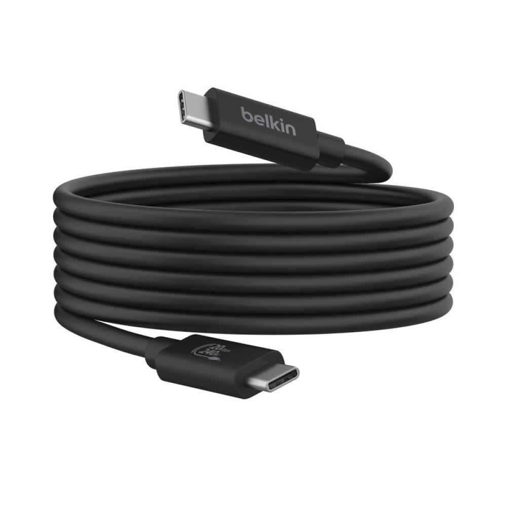 Belkin - INZ004BT2MBK cable USB USB4 Gen 2x2 2 m USB C Negro