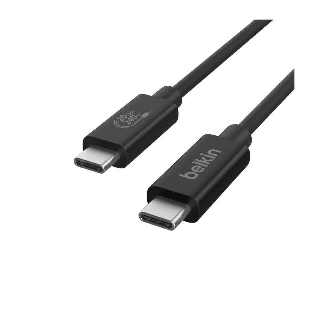 Belkin - INZ004BT2MBK cable USB USB4 Gen 2x2 2 m USB C Negro