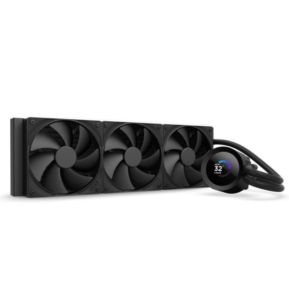 NZXT - Kraken Plus 360 Procesador Sistema de refrigeración líquida todo en uno 12 cm Negro