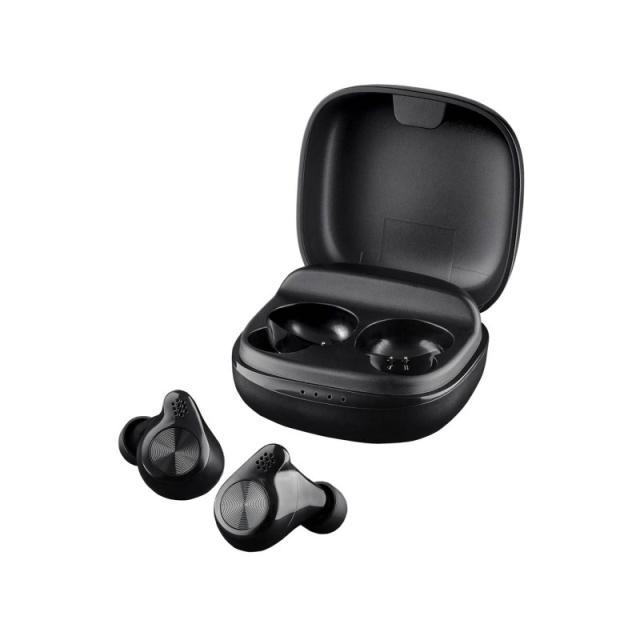 Intenso - T200 Auriculares Inalámbrico Dentro de oído Llamadas/Música USB Tipo C Bluetooth Negro