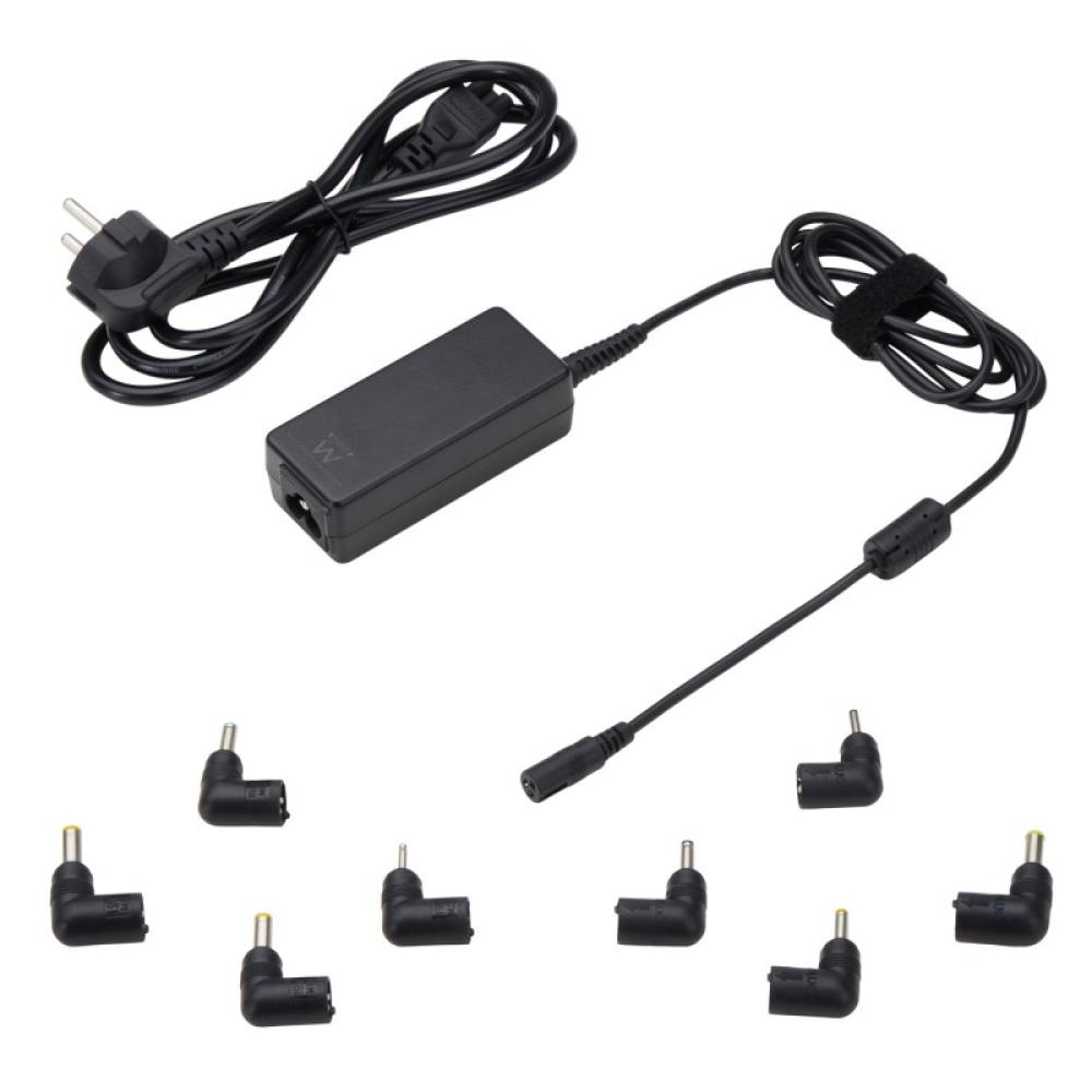 Ewent - EW3963 adaptador e inversor de corriente Interior 45 W Negro
