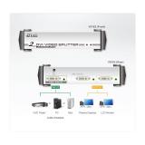ATEN - VS162 divisor de video DVI 2x DVI-I