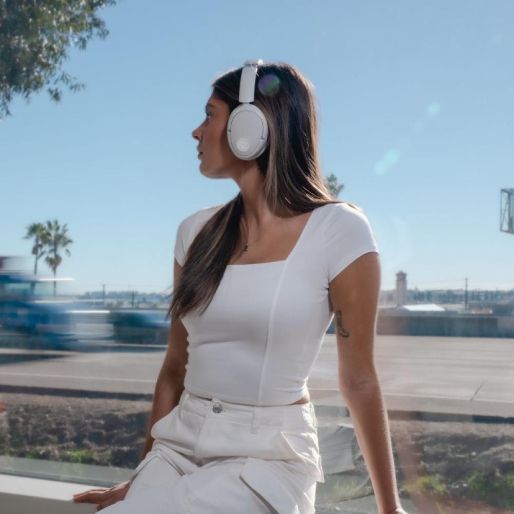 JLab - Lux ANC Auriculares Inalámbrico Diadema Música Bluetooth Blanco