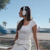 JLab - Lux ANC Auriculares Inalámbrico Diadema Música Bluetooth Blanco