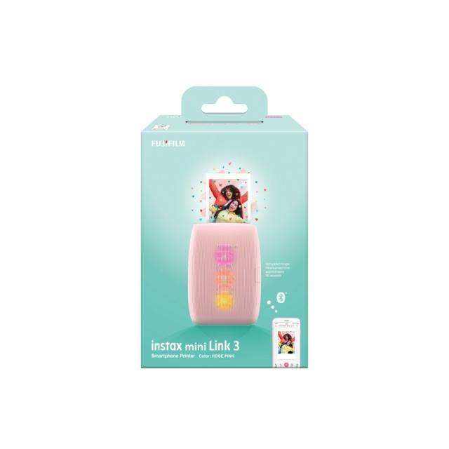 Fujifilm - Instax Mini Link3 impresora de foto 800 x 600 DPI 2.4" x 1.8" (6.2x4.6 cm) - 16832118