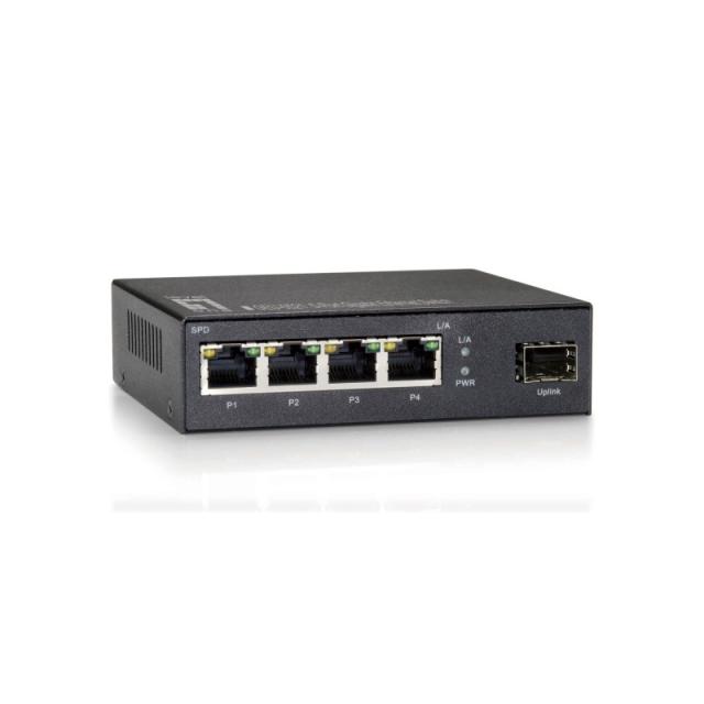 LevelOne - GEU-0521 switch No administrado Gigabit Ethernet (10/100/1000) Gris
