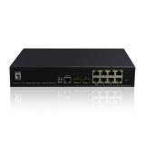 LevelOne - GEP-1061 switch Gestionado L2 Gigabit Ethernet (10/100/1000) Energía sobre Ethernet (PoE) Negro