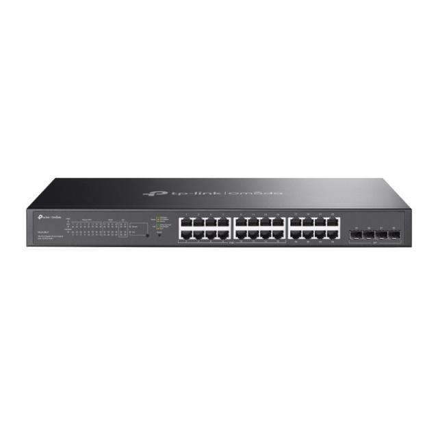 TP-Link - Omada SG2428LP switch Gestionado L2/L2+ Gigabit Ethernet (10/100/1000) Energía sobre Ethernet (PoE) Gris