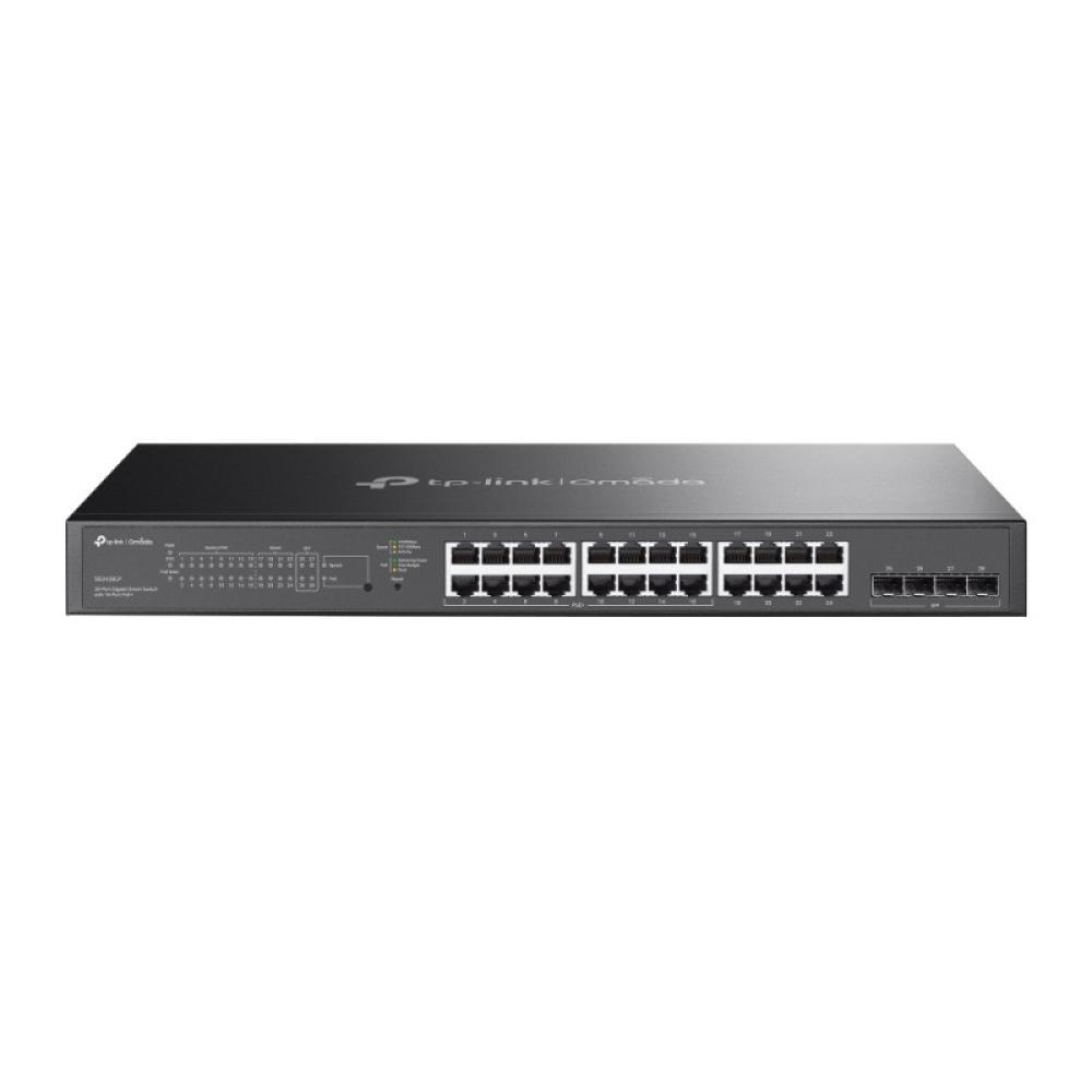 TP-Link - Omada SG2428LP switch Gestionado L2/L2+ Gigabit Ethernet (10/100/1000) Energía sobre Ethernet (PoE) Gris
