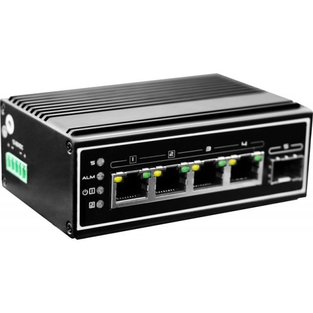 LevelOne - IGP-0502 switch No administrado Gigabit Ethernet (10/100/1000) Energía sobre Ethernet (PoE) Negro