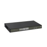 LevelOne - GES-2118P switch Gestionado L2 Gigabit Ethernet (10/100/1000) Energía sobre Ethernet (PoE) Negro