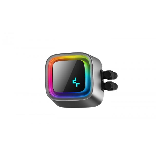 DeepCool - LS520 Procesador Sistema de refrigeración líquida todo en uno 12 cm Negro 1 pieza(s)