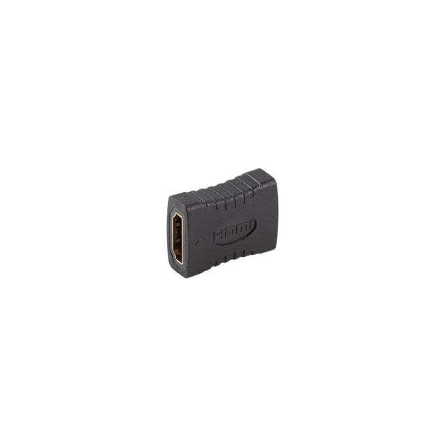 Lanberg - AD-HDMI-01 cambiador de género para cable HDMI 2.0 Negro