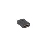 Lanberg - AD-HDMI-01 cambiador de género para cable HDMI 2.0 Negro