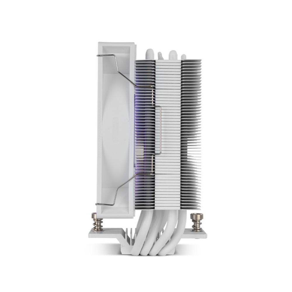 NOX - Hummer NXHUMMERR400ARGBWH sistema de refrigeración para ordenador Procesador Ventilador 12 cm Blanco