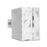 NOX - Hummer NXHUMMERR400ARGBWH sistema de refrigeración para ordenador Procesador Ventilador 12 cm Blanco