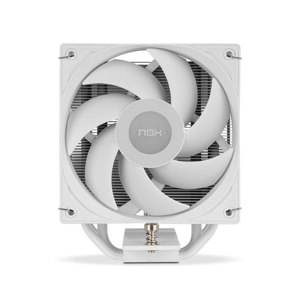 NOX - Hummer NXHUMMERR400WH sistema de refrigeración para ordenador Procesador Ventilador 12 cm Blanco