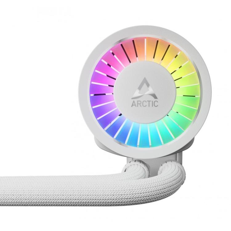 ARCTIC - Liquid Freezer III Pro 360 A-RGB (White) Procesador Kit de refrigeración líquida 12 cm Blanco 1 pieza(s)
