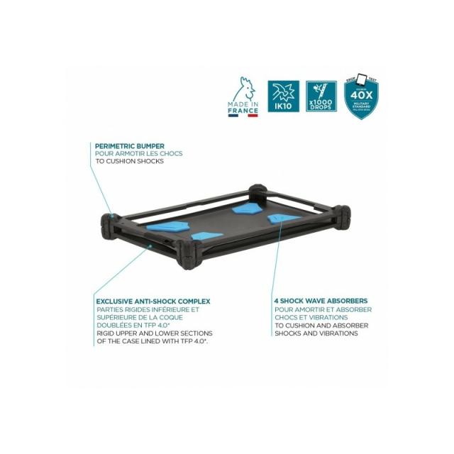 Mobilis - 050063 funda para tablet 22,1 cm (8.7") Negro