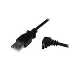 StarTech.com - Cable Adaptador 2m USB A Macho a Mini USB B Macho Acodado en Ángulo hacia Abajo
