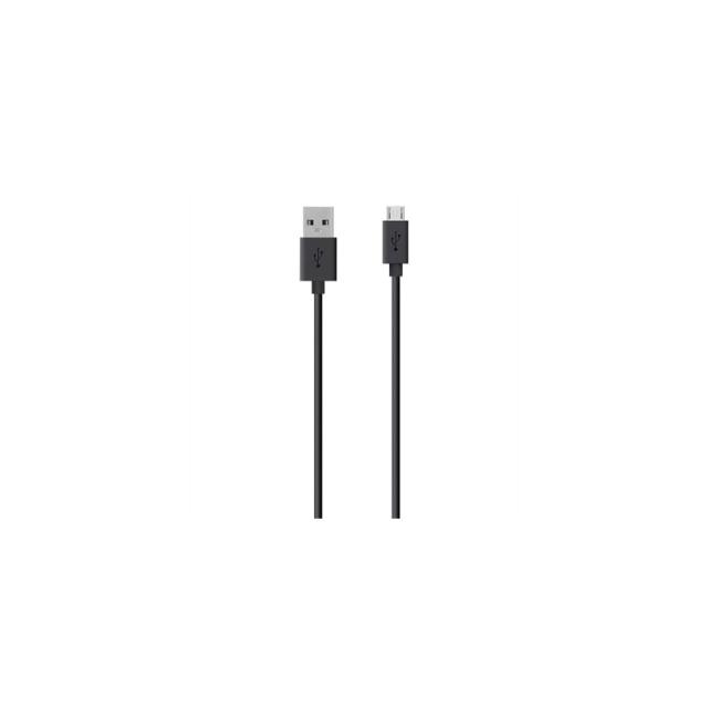 Belkin - USB A - Micro-USB, 2m cable USB USB 2.0 Micro-USB B Negro