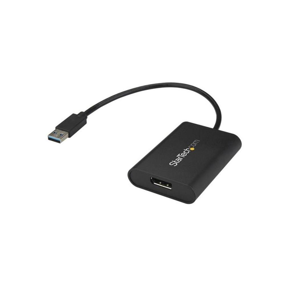 StarTech.com - Adaptador USB 3.0 a DisplayPort - 4K 30Hz - Adaptador de Vídeo Externo USB a DisplayPort para Un Monitor - Adapta