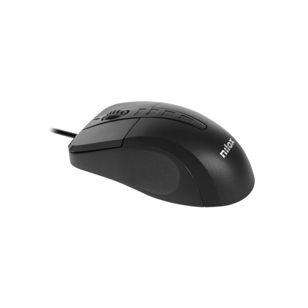 Nilox - RATÓN ÓPTICO USB 1000 DPI