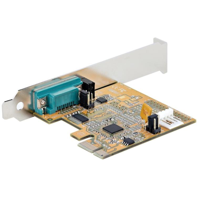 StarTech.com - Tarjeta PCI Express Serie de 1 Puerto, Tarjeta de Interfaz PCIe a Serie RS232 (DB9), Tarjeta Serial, UART 16C1050