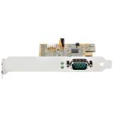 StarTech.com - Tarjeta PCI Express Serie de 1 Puerto, Tarjeta de Interfaz PCIe a Serie RS232 (DB9), Tarjeta Serial, UART 16C1050