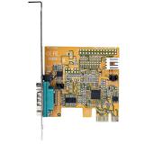 StarTech.com - Tarjeta PCI Express Serie de 1 Puerto, Tarjeta de Interfaz PCIe a Serie RS232 (DB9), Tarjeta Serial, UART 16C1050