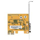 StarTech.com - Tarjeta PCI Express Serie de 1 Puerto, Tarjeta de Interfaz PCIe a Serie RS232 (DB9), Tarjeta Serial, UART 16C1050