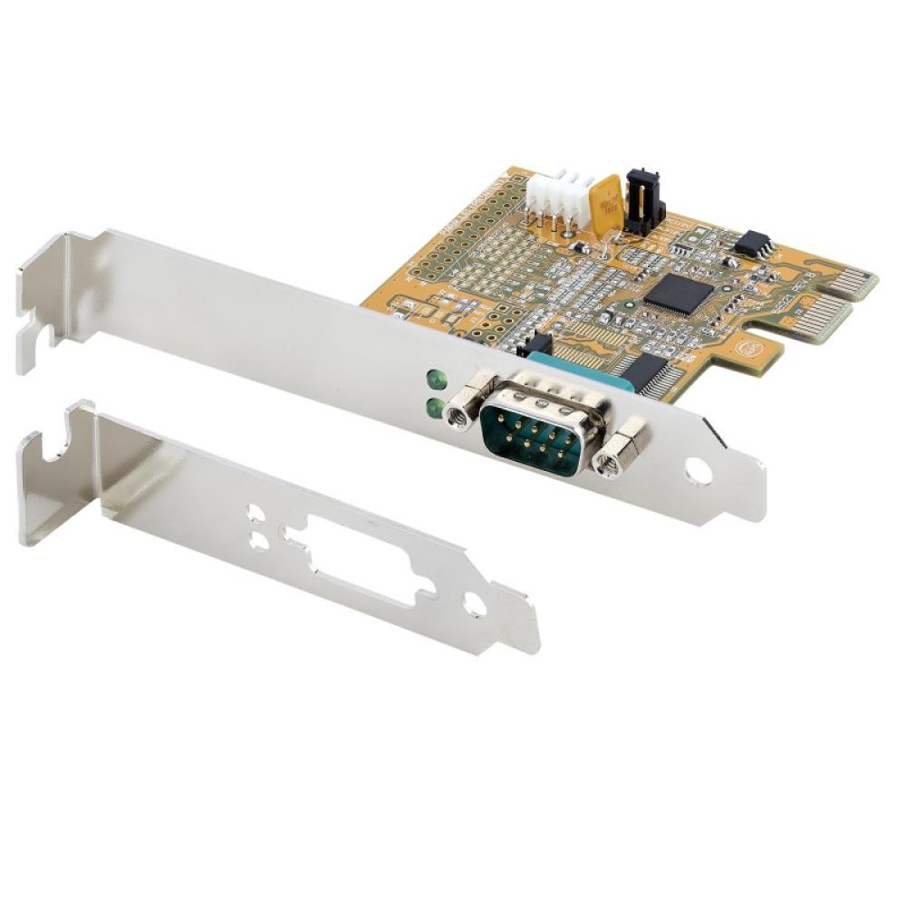 StarTech.com - Tarjeta PCI Express Serie de 1 Puerto, Tarjeta de Interfaz PCIe a Serie RS232 (DB9), Tarjeta Serial, UART 16C1050