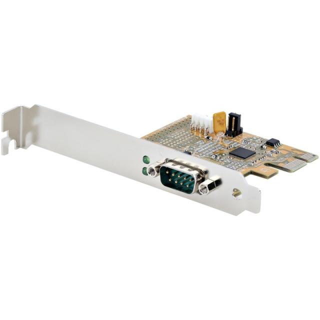 StarTech.com - Tarjeta PCI Express Serie de 1 Puerto, Tarjeta de Interfaz PCIe a Serie RS232 (DB9), Tarjeta Serial, UART 16C1050