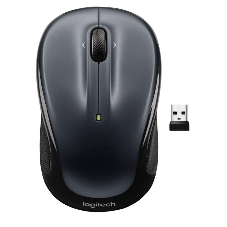 Logitech - M325s ratón Viajes Ambidextro RF inalámbrico Óptico 1000 DPI
