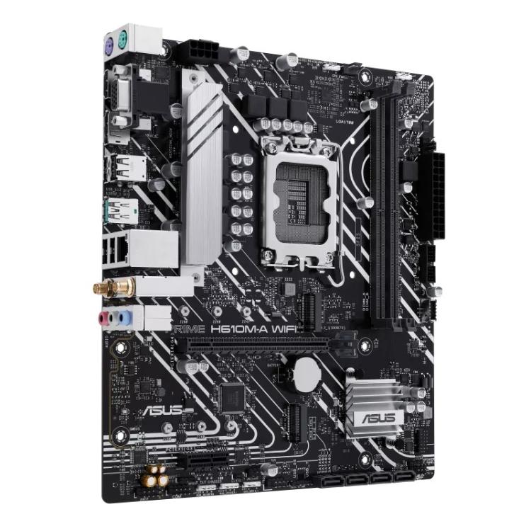 ASUS - PRIME H610M-A WIFI Intel H610 LGA 1700 micro ATX