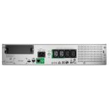 APC - SMT750RMI2UC sistema de alimentación ininterrumpida (UPS) Línea interactiva 0,75 kVA 500 W 4 salidas AC