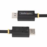 StarTech.com - Cable DisplayPort 2.1 de 1m - Certificación VESA - Cable DisplayPort DP40 - UHBR10/HDR/DSC 1.2a/HDCP 2.2 - 8K 60H