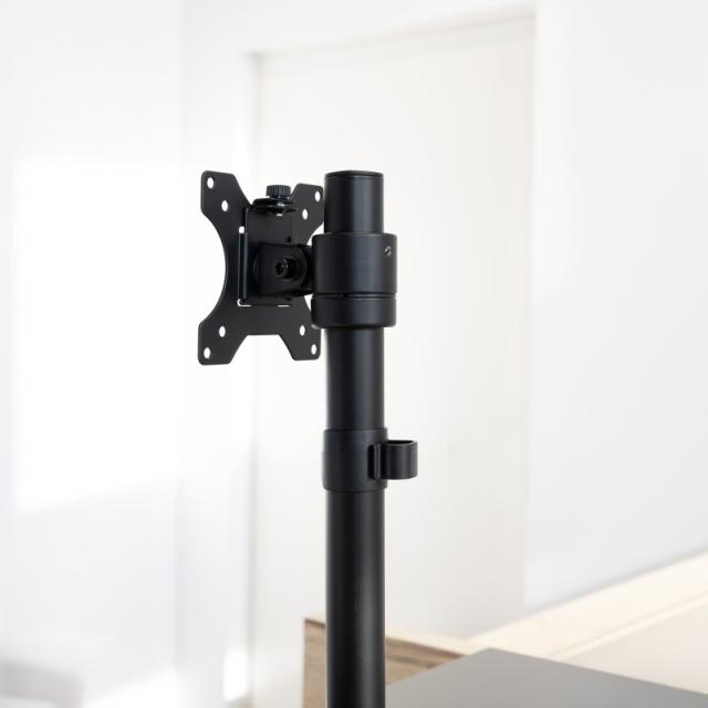 TooQ - Soporte de Mesa para Pantallas 17"-32", Color Negro