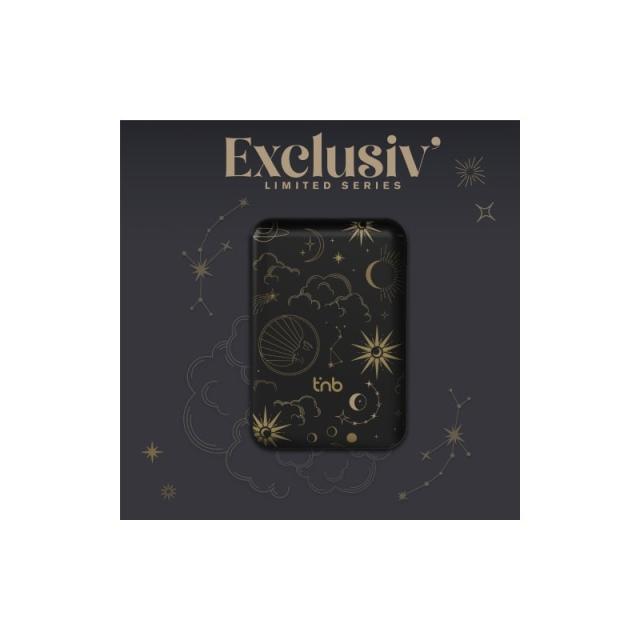 T''nB - PBUMAG5AST batería externa Polímero de litio 5000 mAh Cargador inalámbrico Negro