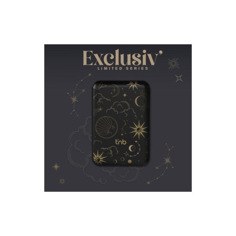 T''nB - PBUMAG5AST batería externa Polímero de litio 5000 mAh Cargador inalámbrico Negro