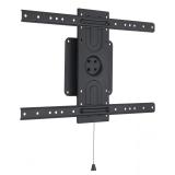 TooQ - Soporte de Pared Rotación 360° para Pantallas 37" - 80", Negro