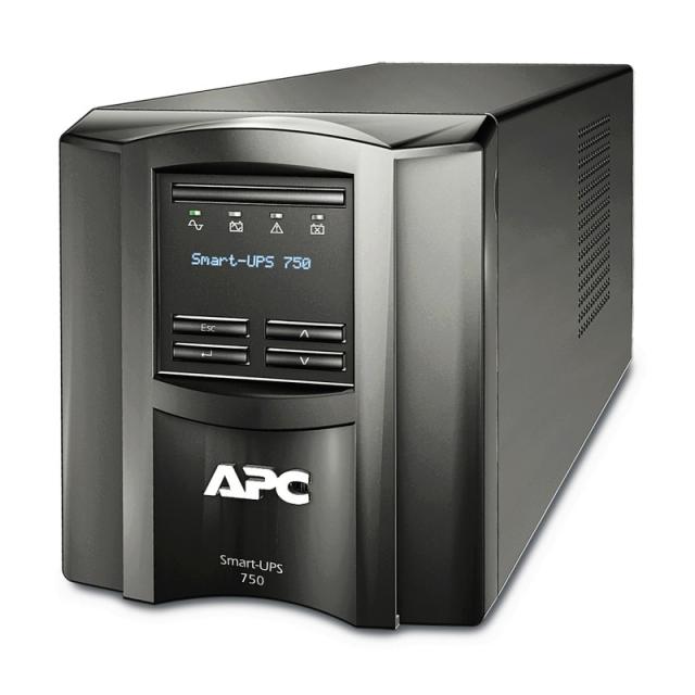 APC - SMT750IC sistema de alimentación ininterrumpida (UPS) Línea interactiva 0,75 kVA 500 W 6 salidas AC