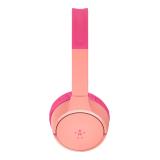 Belkin - SOUNDFORM Mini Auriculares Inalámbrico y alámbrico Diadema Música MicroUSB Bluetooth Rosa