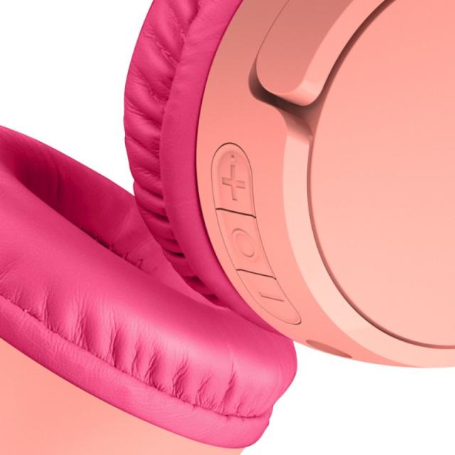 Belkin - SOUNDFORM Mini Auriculares Inalámbrico y alámbrico Diadema Música MicroUSB Bluetooth Rosa