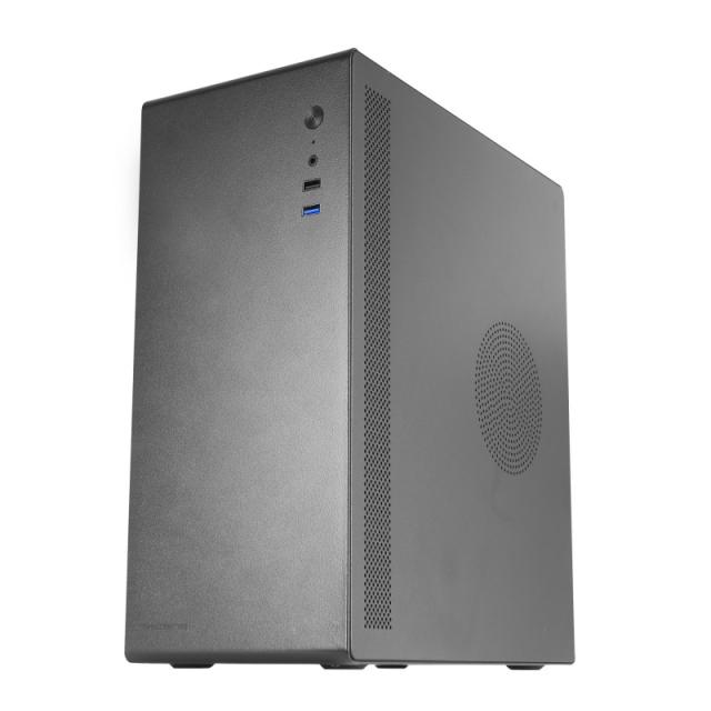 Tacens - NOVAX, Caja PC Ultracompacta Micro-ATX, Diseño Totalmente Metálico Ultrarresistente, 1x Ventilador Trasero 80m - 2NOVAX