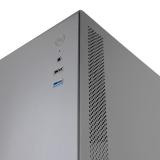 Tacens - NOVAX, Caja PC Ultracompacta Micro-ATX, Diseño Totalmente Metálico Ultrarresistente, 1x Ventilador Trasero 80m - 2NOVAX