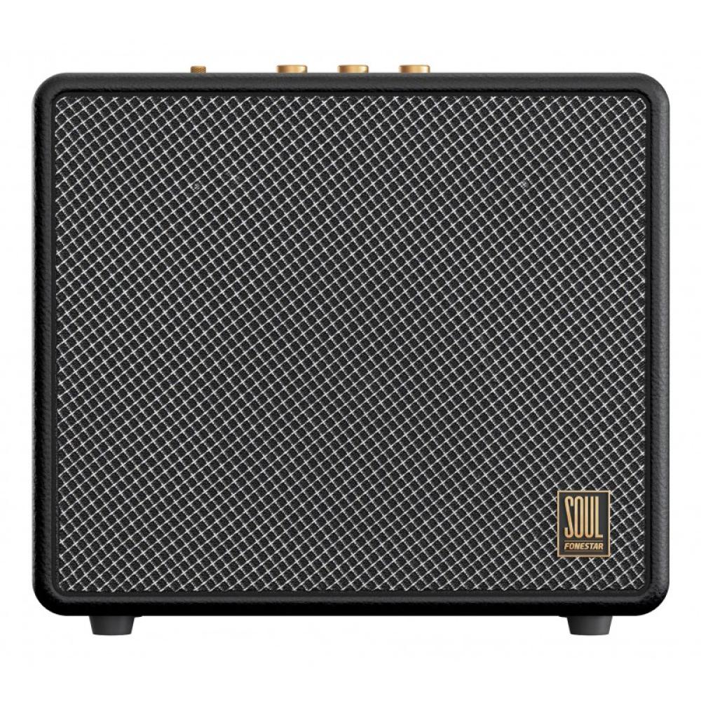Fonestar - SOUL-HOME-N altavoz Negro Inalámbrico y alámbrico 80 W