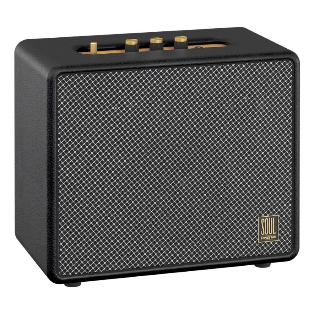 Fonestar - SOUL-HOME-N altavoz Negro Inalámbrico y alámbrico 80 W