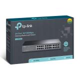TP-Link - TL-SF1024D switch No administrado Fast Ethernet (10/100) Gris